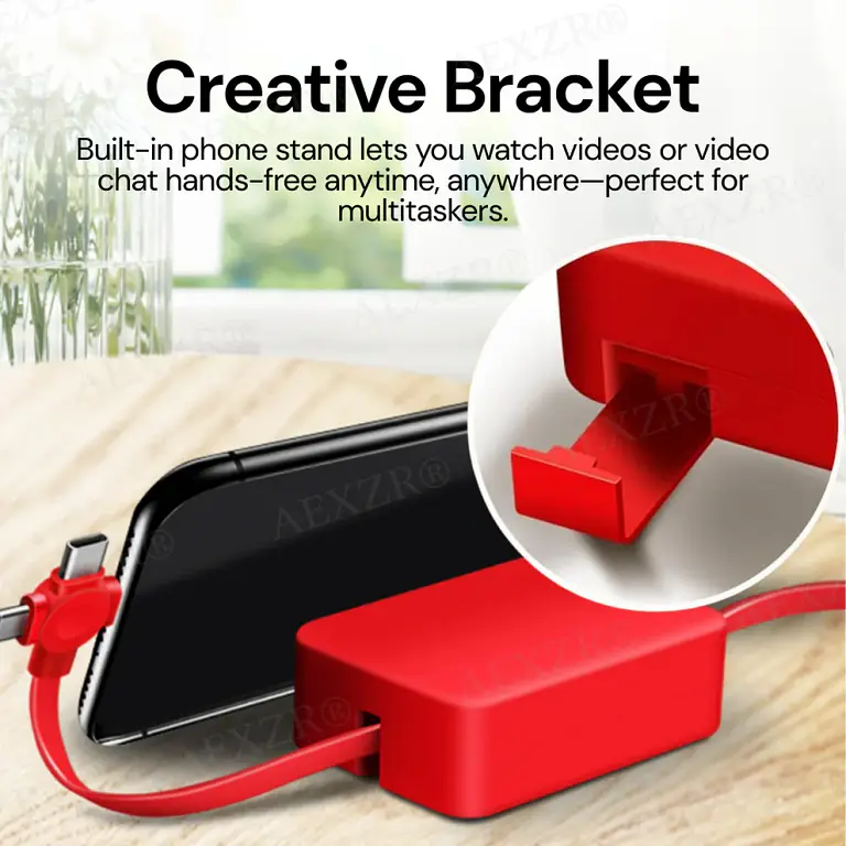 AEXZR® 3-in-1 Charging Cable Roll 6 AEXZR® 3-in-1 Charging Cable Roll