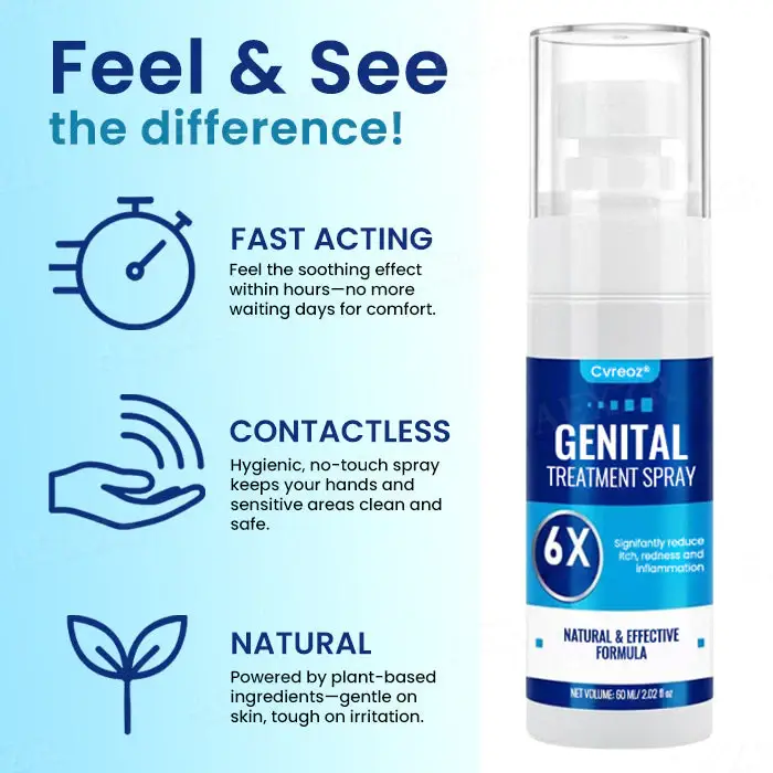 Cvreoz® Genital Treatment Spray 2 Cvreoz® Genital Treatment Spray