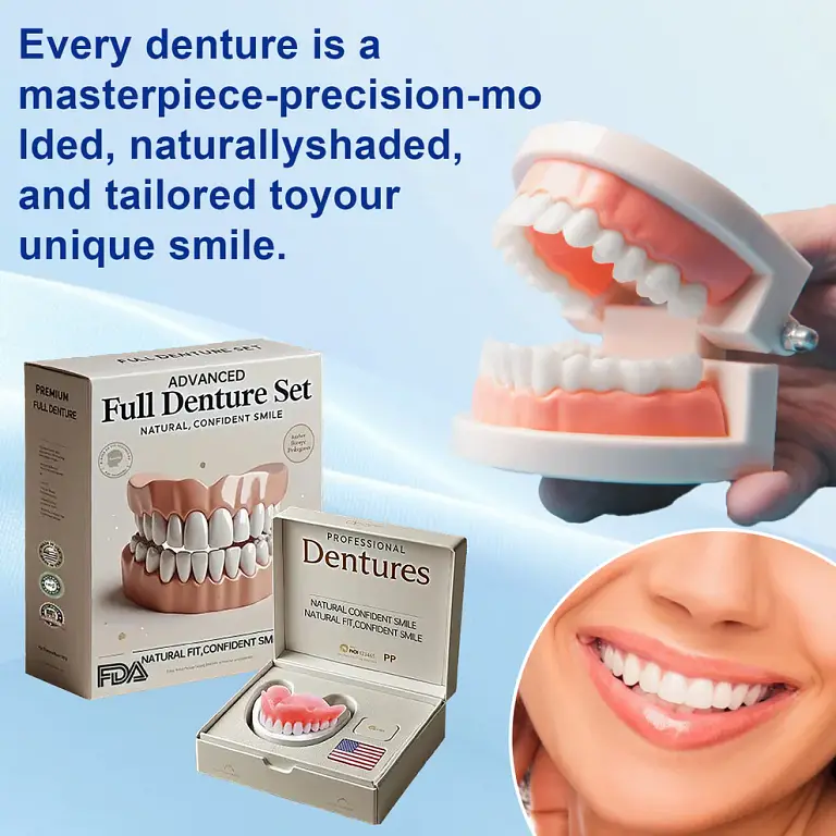 Nurbini™ Advanced Customized Full Denture Set 4 Nurbini™ Advanced Customized Full Denture Set