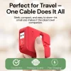 AEXZR® 3-in-1 Charging Cable Roll