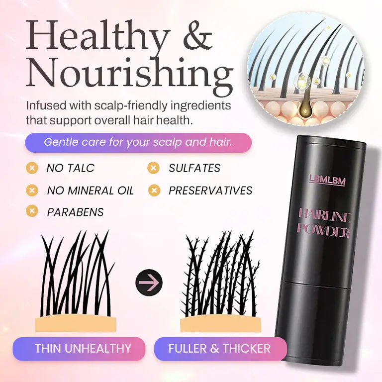 LBMLBM™ Hairline Powder | Shade powder to fill in your hairline 6 LBMLBM™ Hairline Powder | Shade powder to fill in your hairline