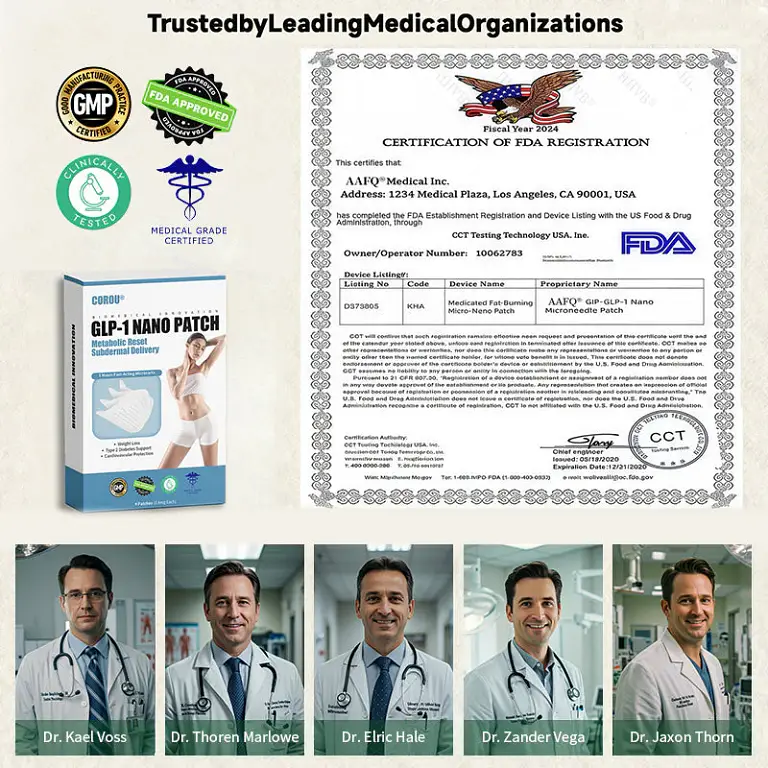 COROU® SMGT-GLP-1 Nano Microneedle Patch 9 COROU® SMGT-GLP-1 Nano Microneedle Patch