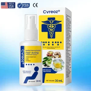 Cvreoz® Herbal Hemorrhoids Fast-Acting Treatment Spray
