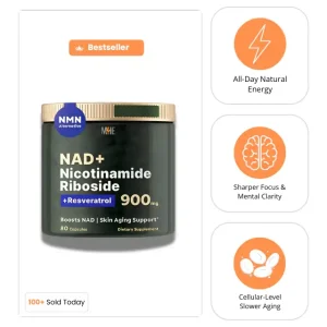 NAD+ Advanced: Nicotinamide Riboside + Resveratrol™