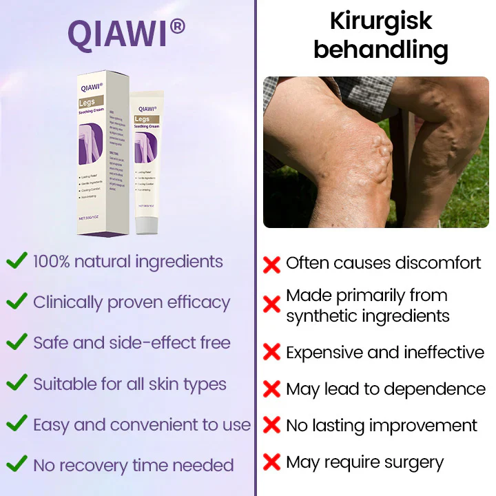 QIAWI® Legs Soothing Cream 6 QIAWI® Legs Soothing Cream