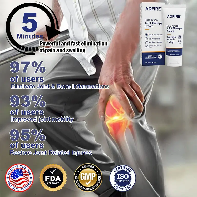 ADFIRE® Dual Action Pain Relief 2 ADFIRE® Dual Action Pain Relief
