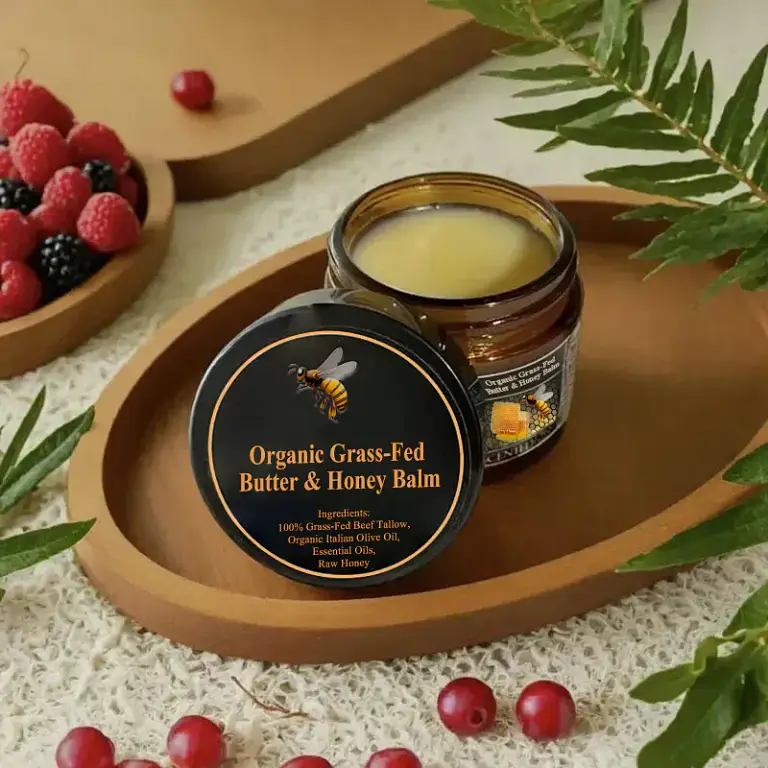 JORONDY Organic Grass-Fed Butter & Honey Balm 8 JORONDY Organic Grass-Fed Butter & Honey Balm