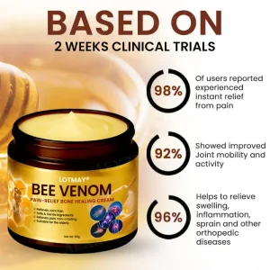 LOTMAY® Bee Venom Pain-Relief Bone Healing Cream 16 LOTMAY® Bee Venom Pain-Relief Bone Healing Cream