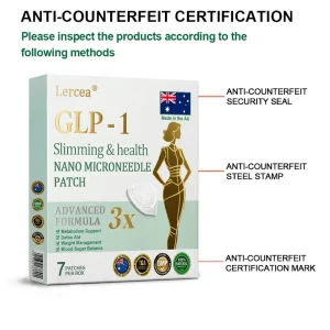 Lercea® NIDDK-Tirzepatide Slimming & Health Nano Microneedle Patch 18 Lercea® NIDDK-Tirzepatide Slimming & Health Nano Microneedle Patch