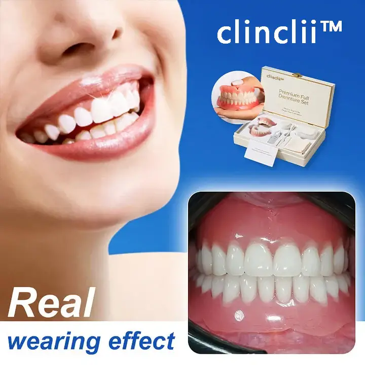 CLINCLII™ Advanced Customized Full Denture Set 7 CLINCLII™ Advanced Customized Full Denture Set