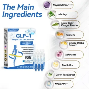 WarmFamily® GLP-1 Pro Weight Loss Oral Solution7 days 31 WarmFamily® GLP-1 Pro Weight Loss Oral Solution7 days