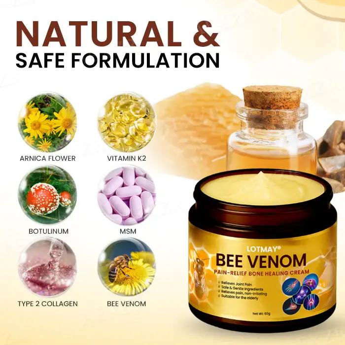 LOTMAY® Bee Venom Pain-Relief Bone Healing Cream 6 LOTMAY® Bee Venom Pain-Relief Bone Healing Cream