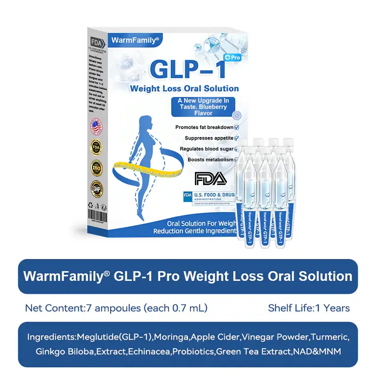 WarmFamily® GLP-1 Pro Weight Loss Oral Solution7 days 7 WarmFamily® GLP-1 Pro Weight Loss Oral Solution7 days