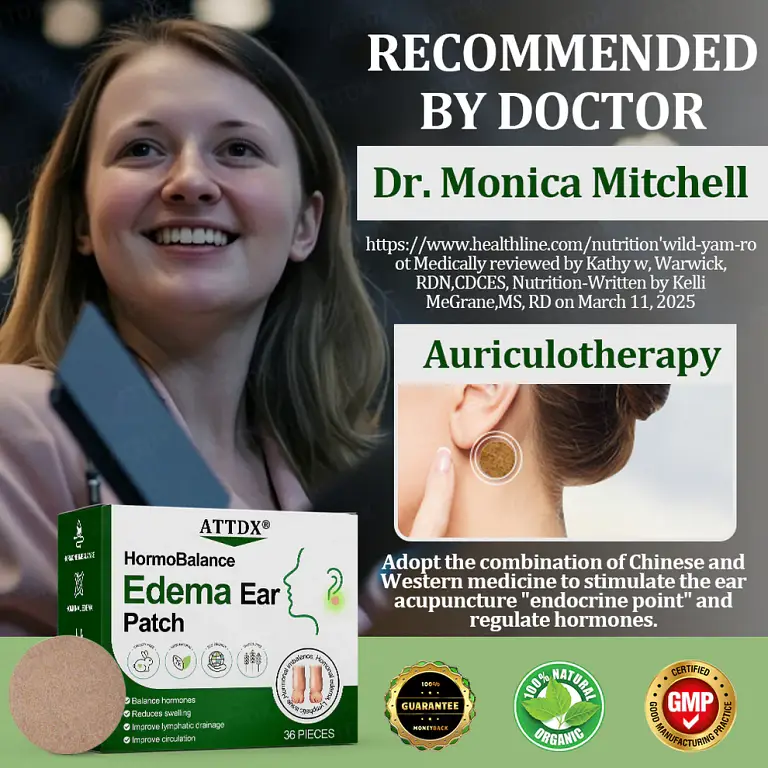 ATTDX® HormoBalance Edema Ear Patch 6 ATTDX® HormoBalance Edema Ear Patch