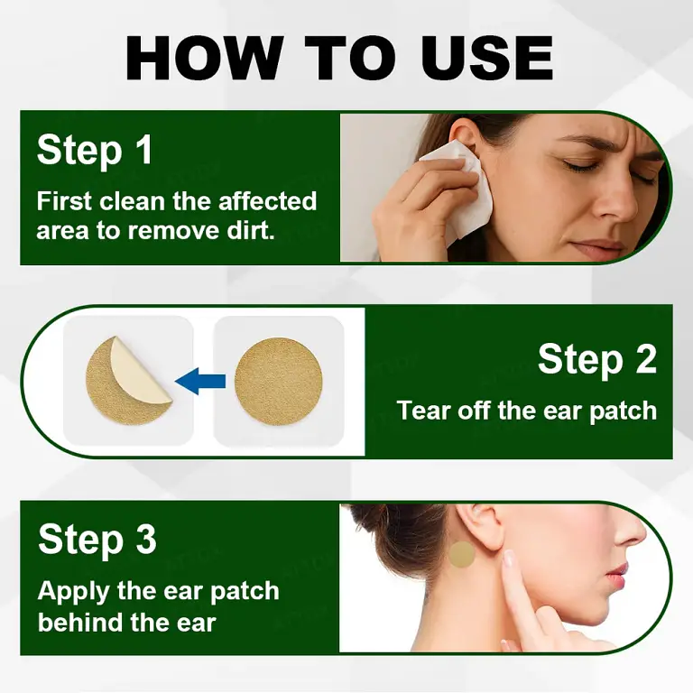 ATTDX® HormoBalance Edema Ear Patch 3 ATTDX® HormoBalance Edema Ear Patch