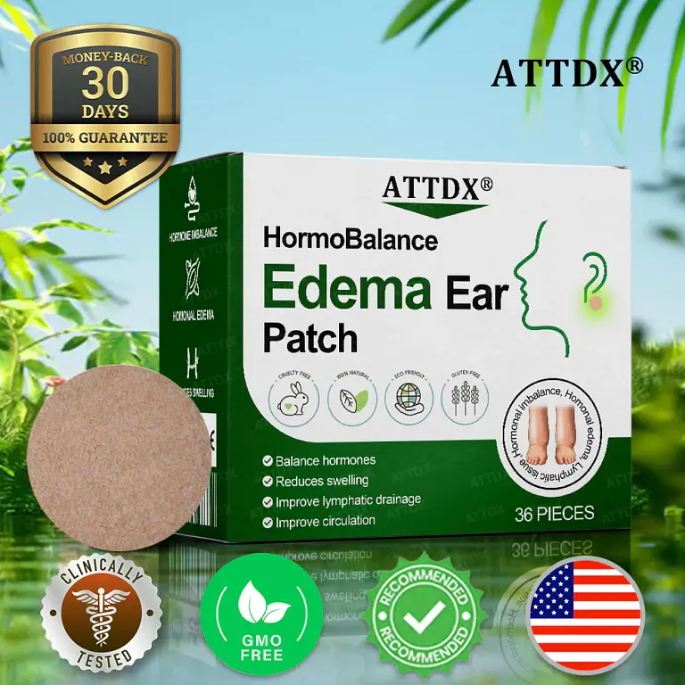 ATTDX® HormoBalance Edema Ear Patch 1 ATTDX® HormoBalance Edema Ear Patch