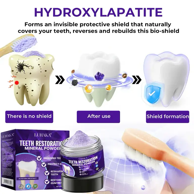 LUHAKA® Dental Repair Mineral Powder 8 LUHAKA® Dental Repair Mineral Powder