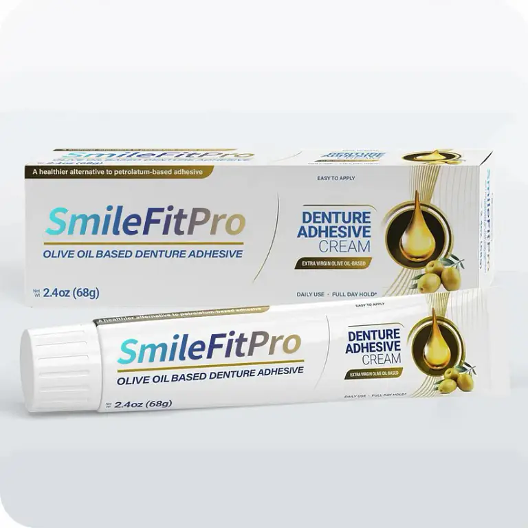 SmileFitPro™ Olive Oil Denture Adhesive Cream 2 SmileFitPro™ Olive Oil Denture Adhesive Cream