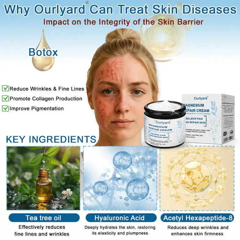 Ourlyard® Magnesium skin repair cream 2 Ourlyard® Magnesium skin repair cream