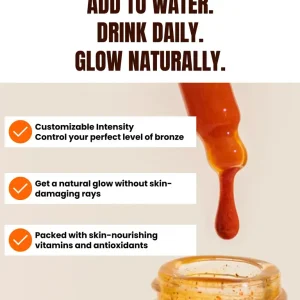 Zeria Drinkable Tanning Drops 8 Zeria Drinkable Tanning Drops