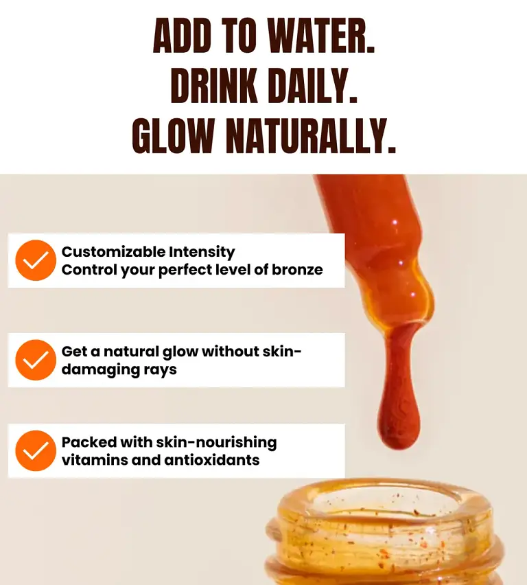 Zeria Drinkable Tanning Drops 2 Zeria Drinkable Tanning Drops