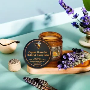 JORONDY Organic Grass-Fed Butter & Honey Balm 11 JORONDY Organic Grass-Fed Butter & Honey Balm