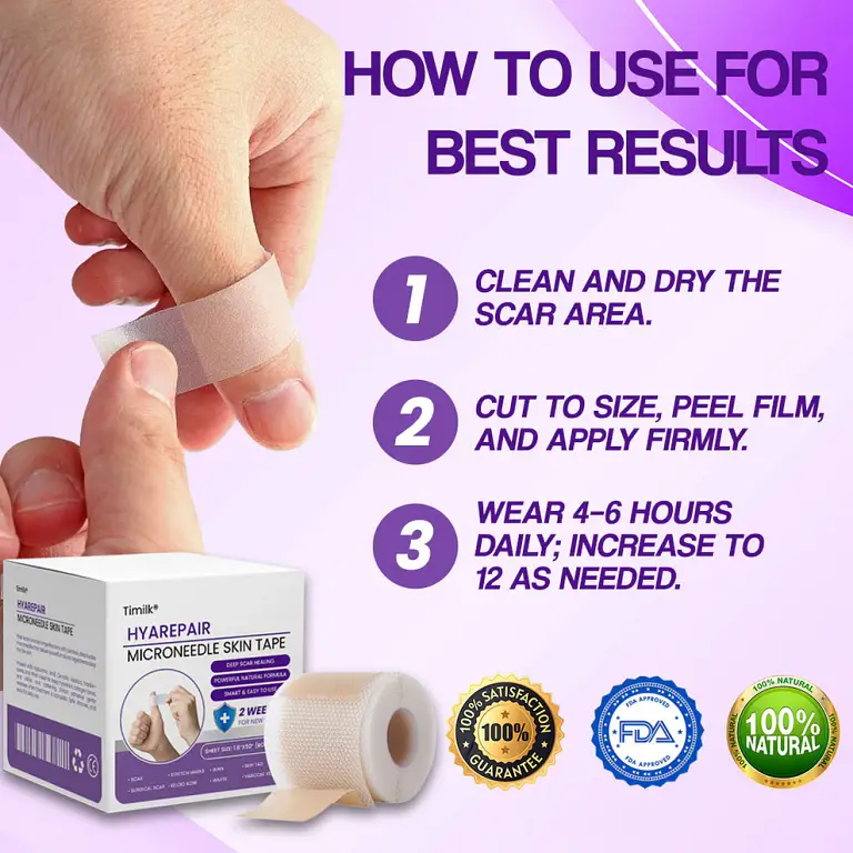 Timilk® HyaRepair Microneedle Skin Tape 5 Timilk® HyaRepair Microneedle Skin Tape