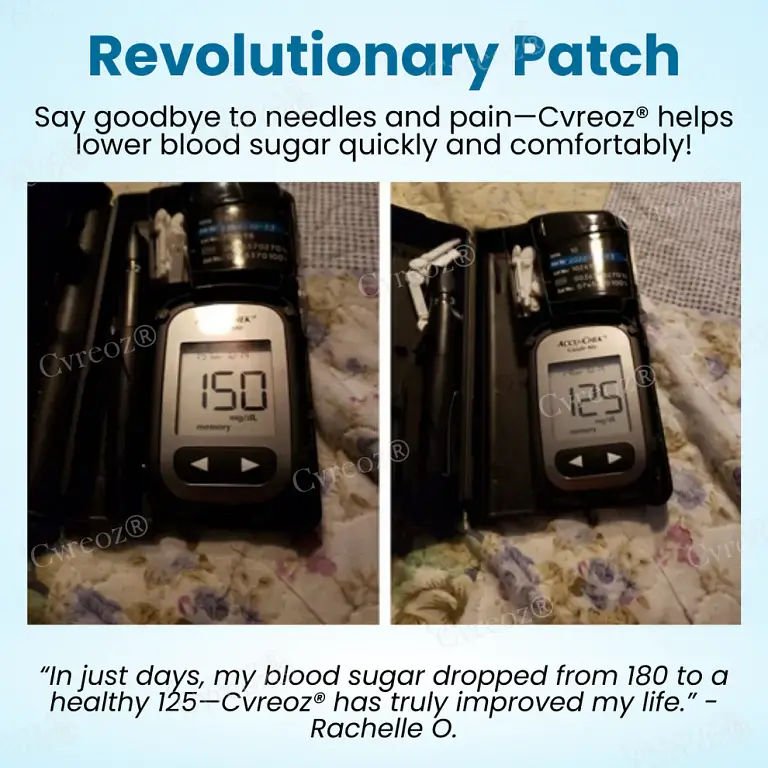 Cvreoz® InsuliNeedle Glucose Control Microneedling Patch 8 Cvreoz® InsuliNeedle Glucose Control Microneedling Patch