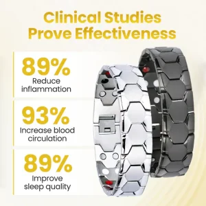 Czticle® TherapyMax Elite Magnetic Wellness Bracelet 9 Czticle® TherapyMax Elite Magnetic Wellness Bracelet