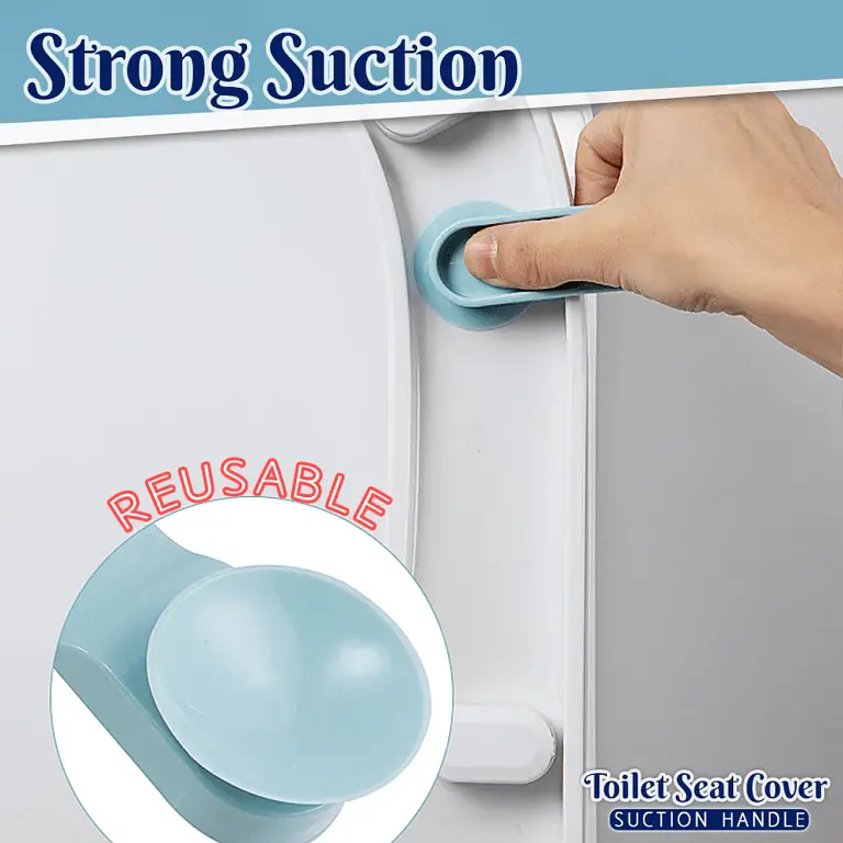 Toilet Seat Cover Suction Handle 5 Toilet Seat Cover Suction Handle
