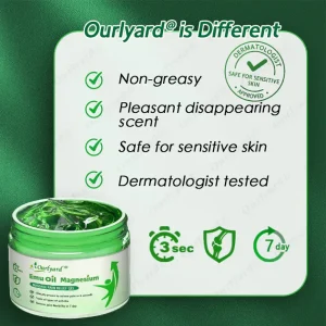 Ourlyard® Advanced Magnesium & Emu Oil Massage Pain Relief Gel 12 Ourlyard® Advanced Magnesium & Emu Oil Massage Pain Relief Gel