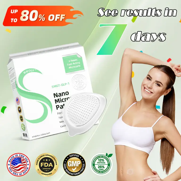 BBOJI™ SMGT-GLP-1 Nano Microneedle Patch 1 BBOJI™ SMGT-GLP-1 Nano Microneedle Patch