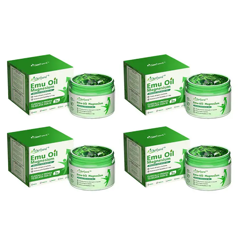 Ourlyard® Advanced Magnesium & Emu Oil Massage Pain Relief Gel 4 Ourlyard® Advanced Magnesium & Emu Oil Massage Pain Relief Gel