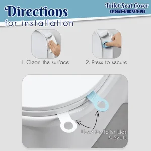 Toilet Seat Cover Suction Handle 7 Toilet Seat Cover Suction Handle