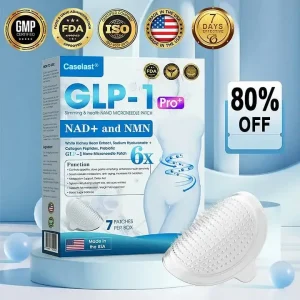Caselast® GLP-1 & NAD+ Slimming & health NANO MICRONEEDLE PATCH