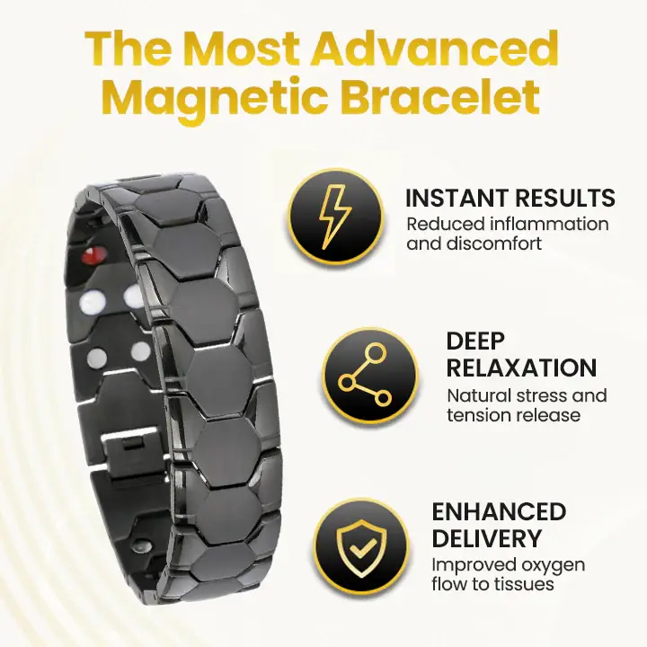Czticle® TherapyMax Elite Magnetic Wellness Bracelet 5 Czticle® TherapyMax Elite Magnetic Wellness Bracelet