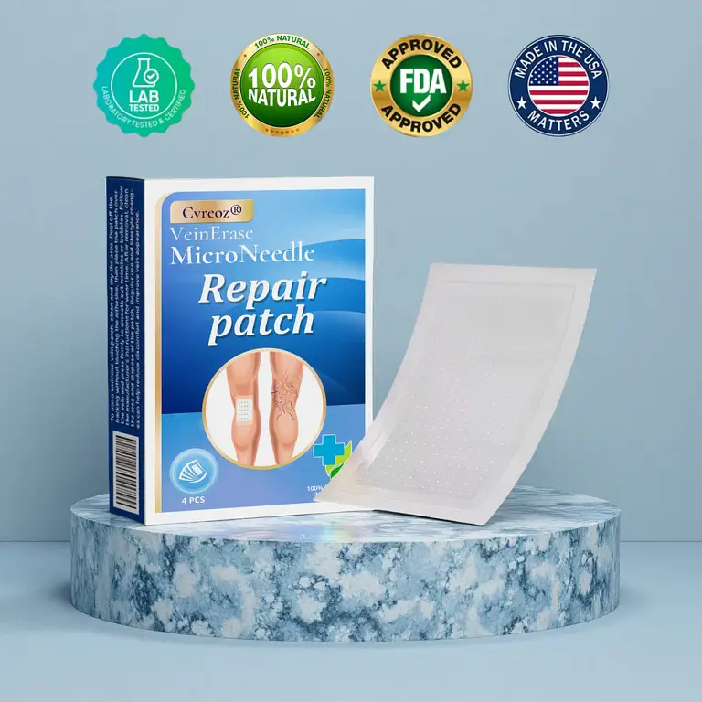 Cvreoz® VeinErase MicroNeedle Repair Patch 1 Cvreoz® VeinErase MicroNeedle Repair Patch