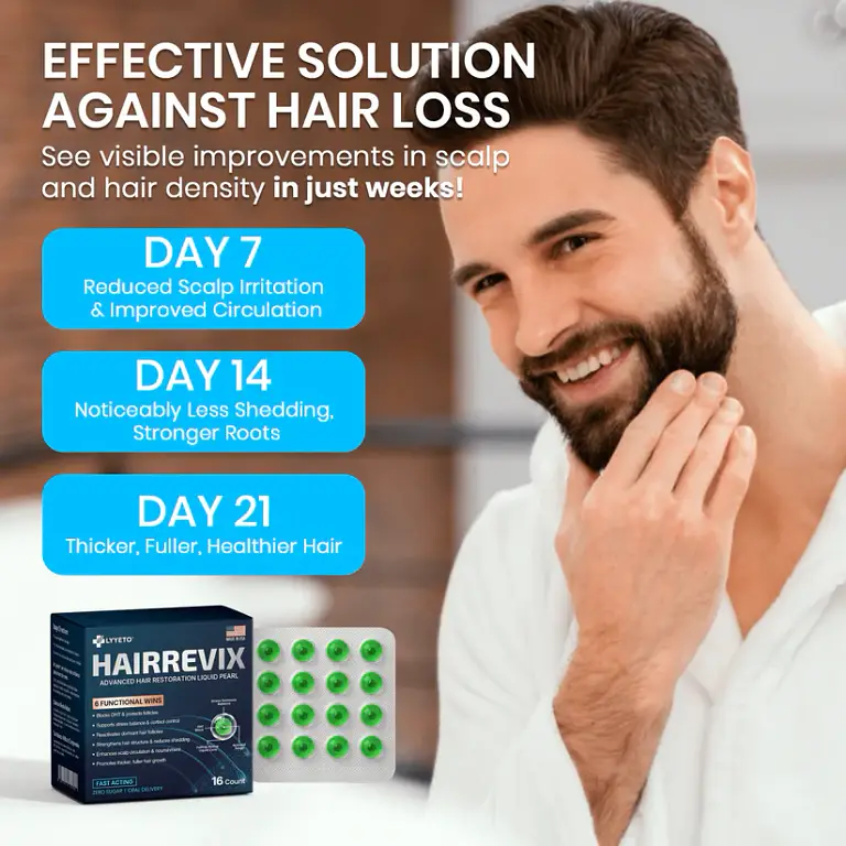 Lyyeto® HairRevix Advanced Hair Restoration Liquid Pearl 2 Lyyeto® HairRevix Advanced Hair Restoration Liquid Pearl