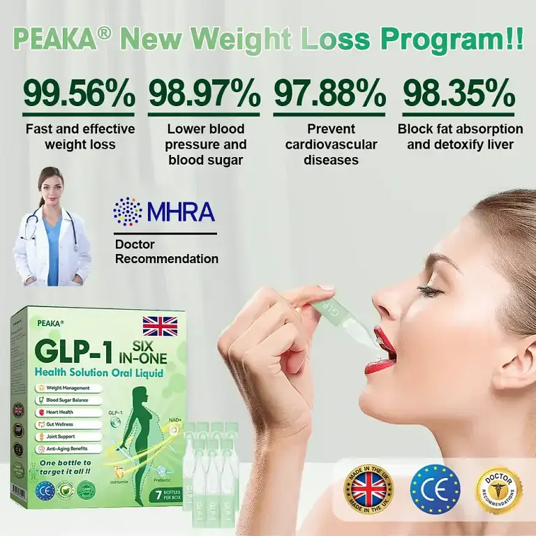 PEAKA® GLP-1 Six-in-One Health Solution Oral Liquid 4 PEAKA® GLP-1 Six-in-One Health Solution Oral Liquid