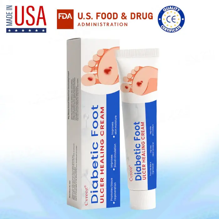 Cvreoz® Diabetic Foot Ulcer Healing Cream 1 Cvreoz® Diabetic Foot Ulcer Healing Cream