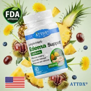 ATTDX® LymphoHerb Edema Support Capsules