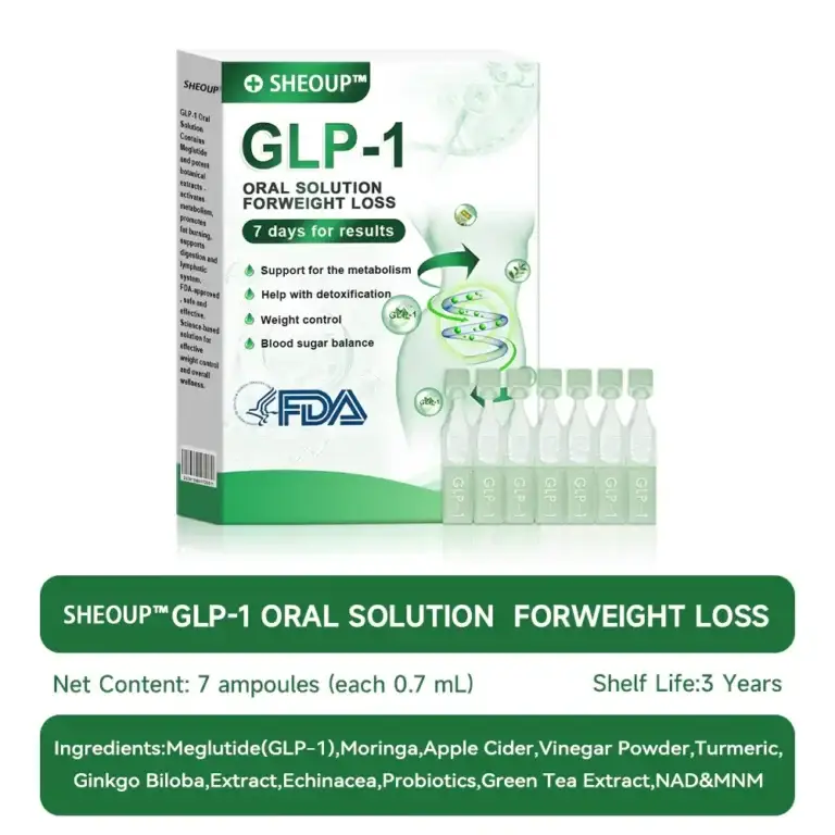 SHEOUP® GLP-1 Weight Loss Oral Solution 1 SHEOUP® GLP-1 Weight Loss Oral Solution