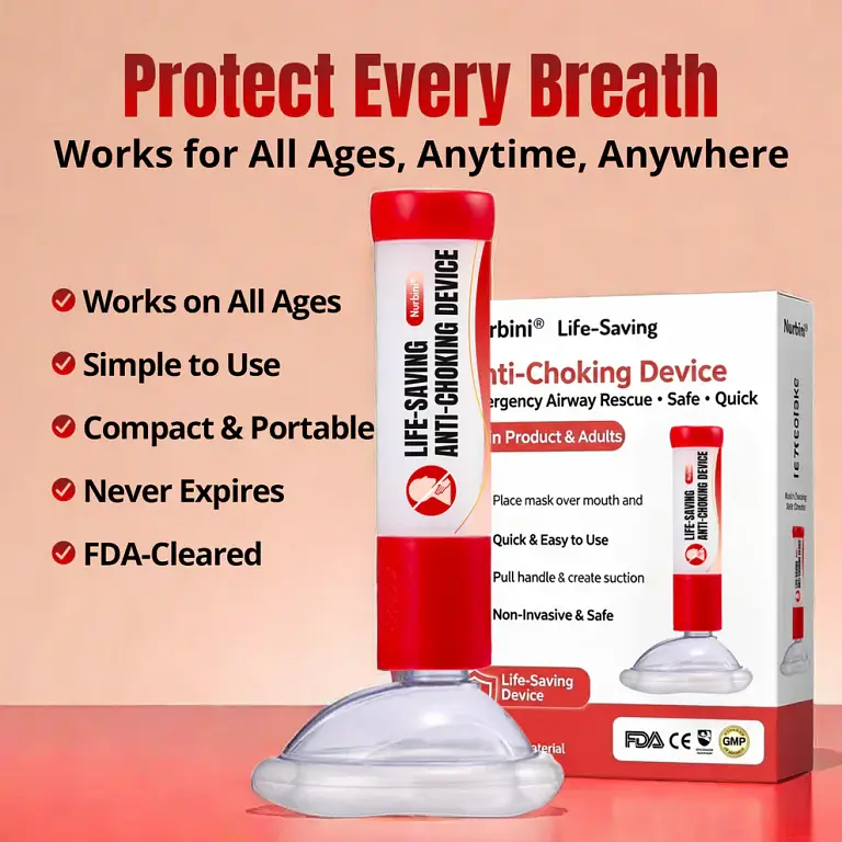 Nurbini® Life-Saving Anti-Choking Device 3 Nurbini® Life-Saving Anti-Choking Device