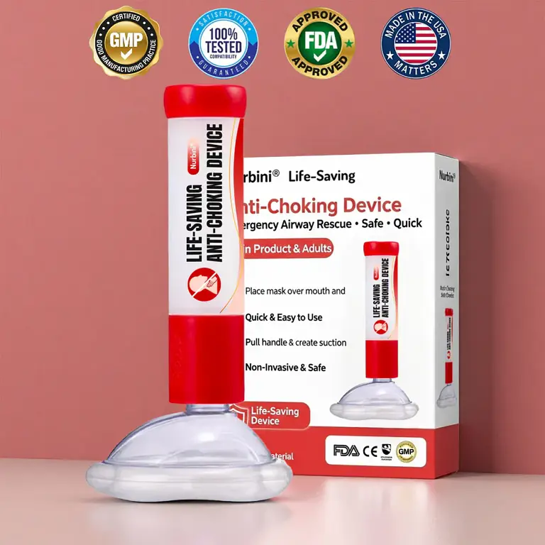 Nurbini® Life-Saving Anti-Choking Device 5 Nurbini® Life-Saving Anti-Choking Device