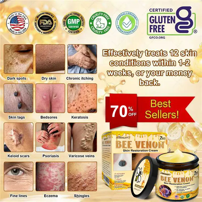 ODALIT® Bee Venom Skin Restoration Cream 3 ODALIT® Bee Venom Skin Restoration Cream