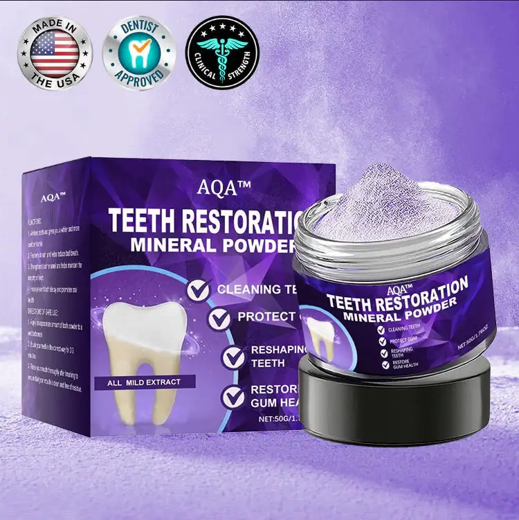 AQA™ Teeth Restoration Mineral Powder 1 AQA™ Teeth Restoration Mineral Powder